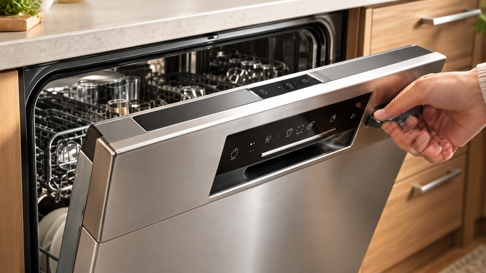 Dishwasher appliance interface