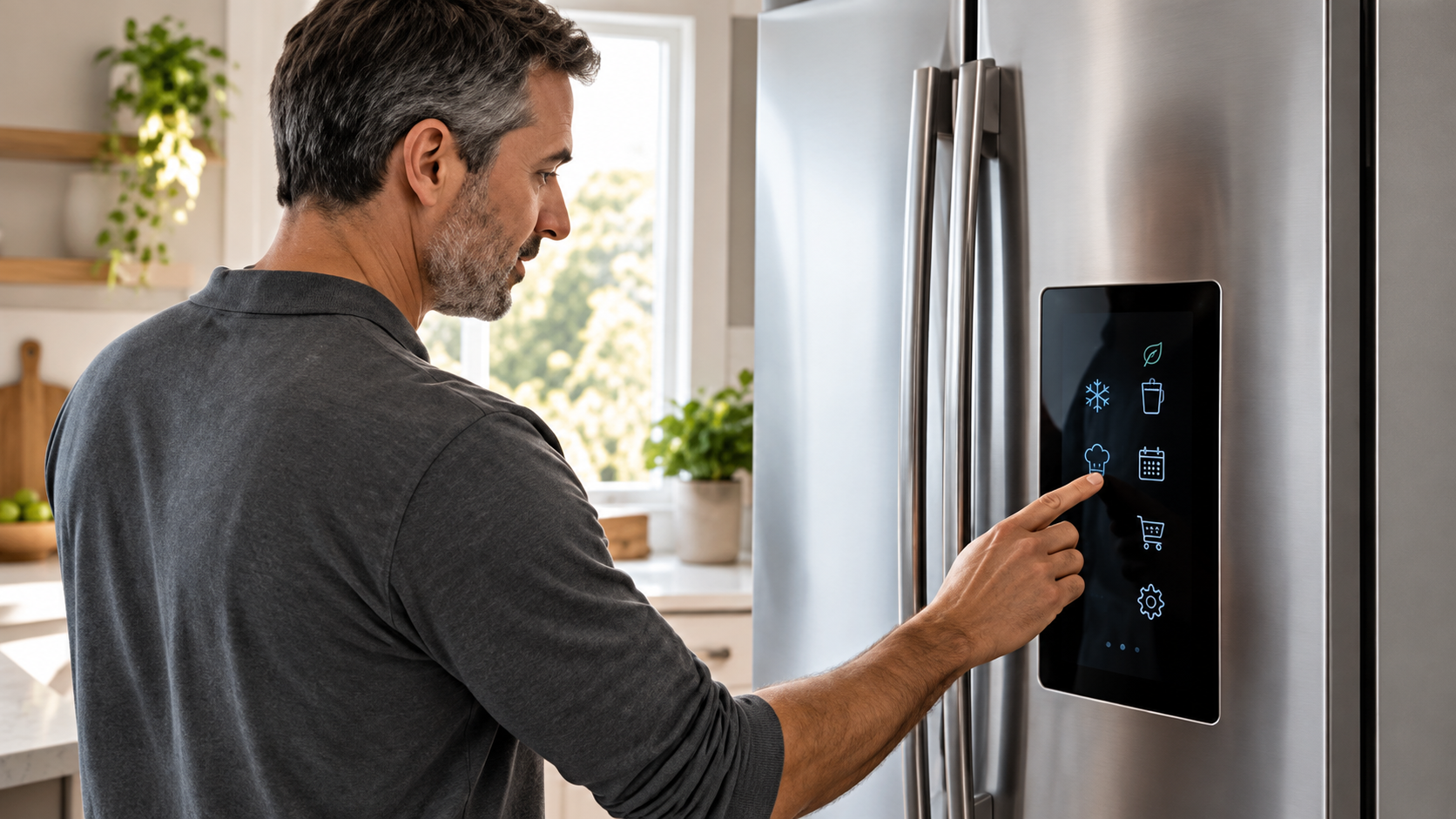 Refrigeration appliance interface