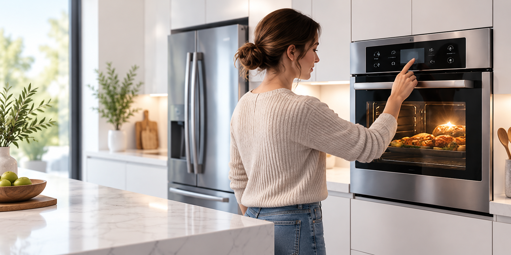 Connected appliance control interface