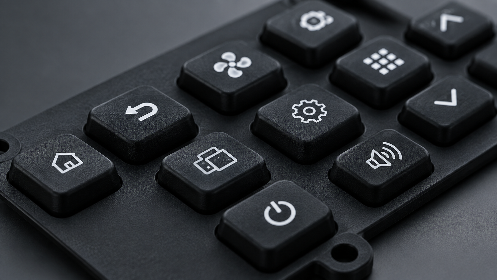 Silicone rubber keypad
