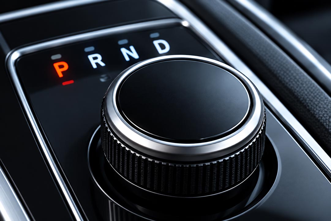 Automotive drive mode and gear selector controls