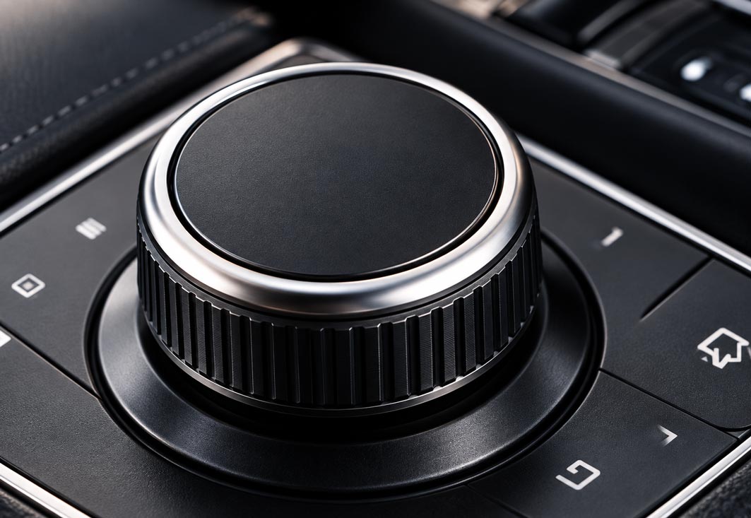 Automotive rotary interface control