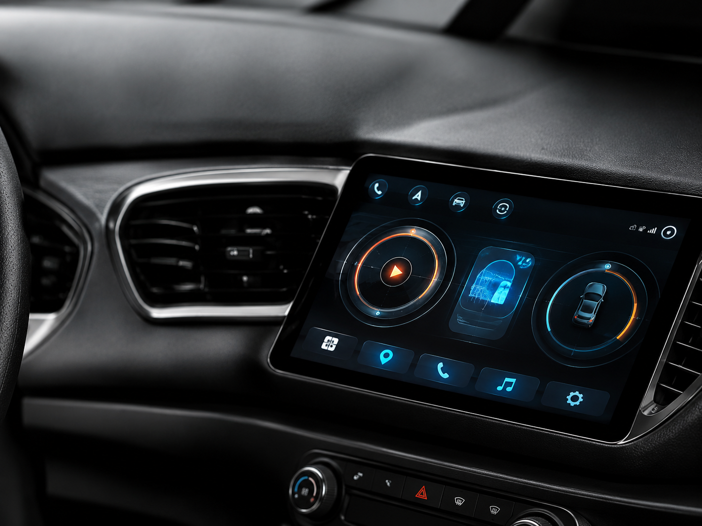 Automotive touch interface