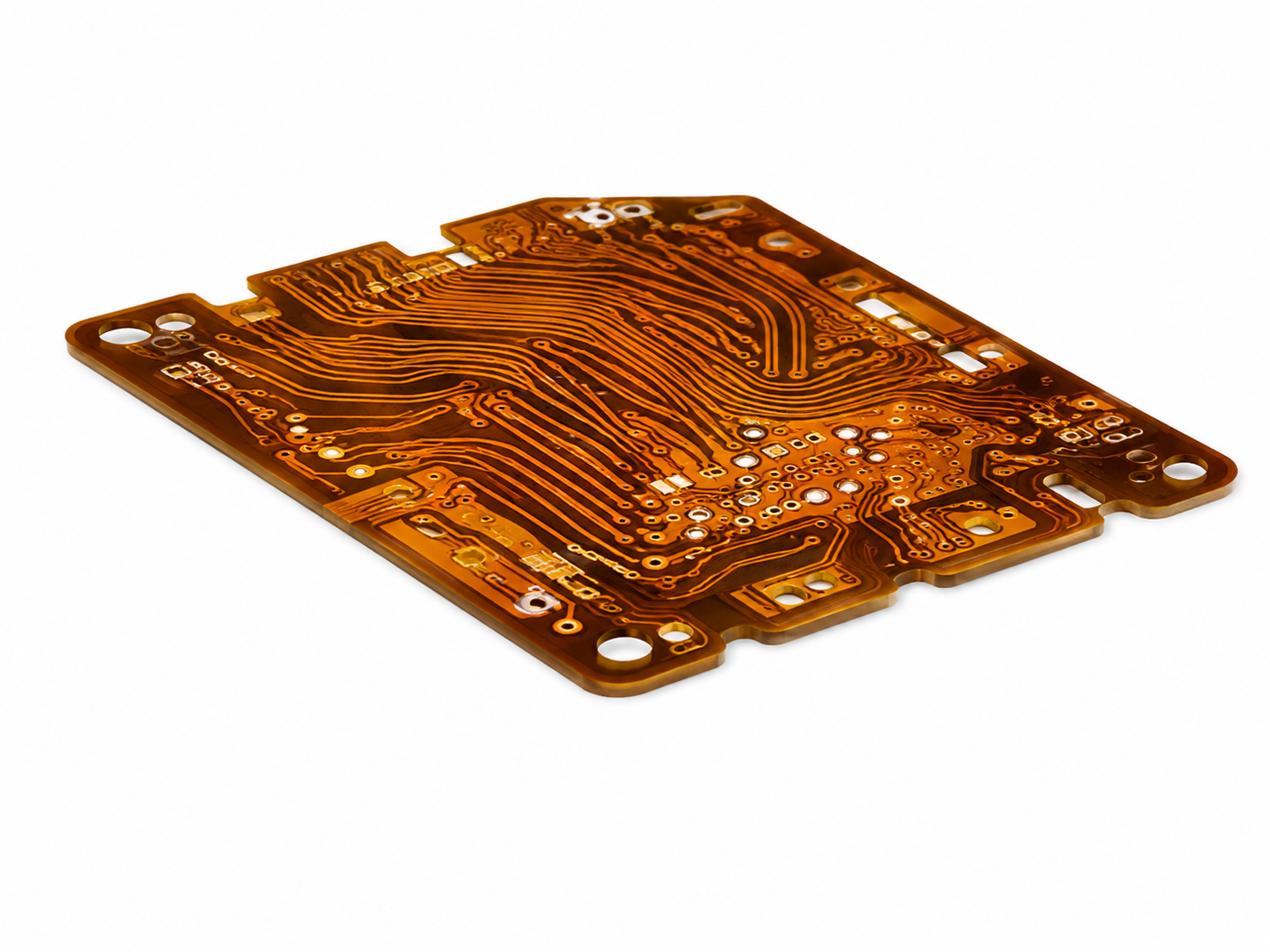 Double-sided flexible printed circuit