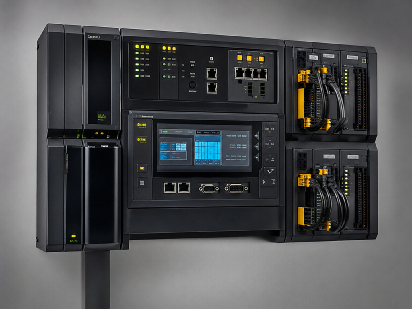 Industrial control touch interface