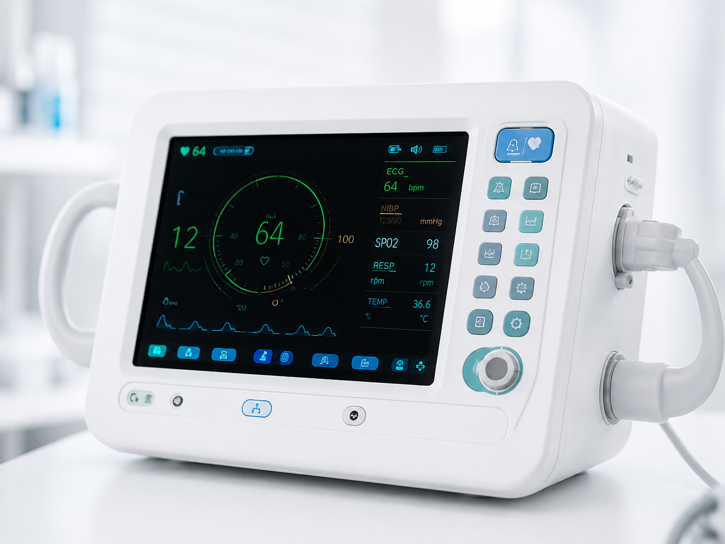 Medical device touch interface