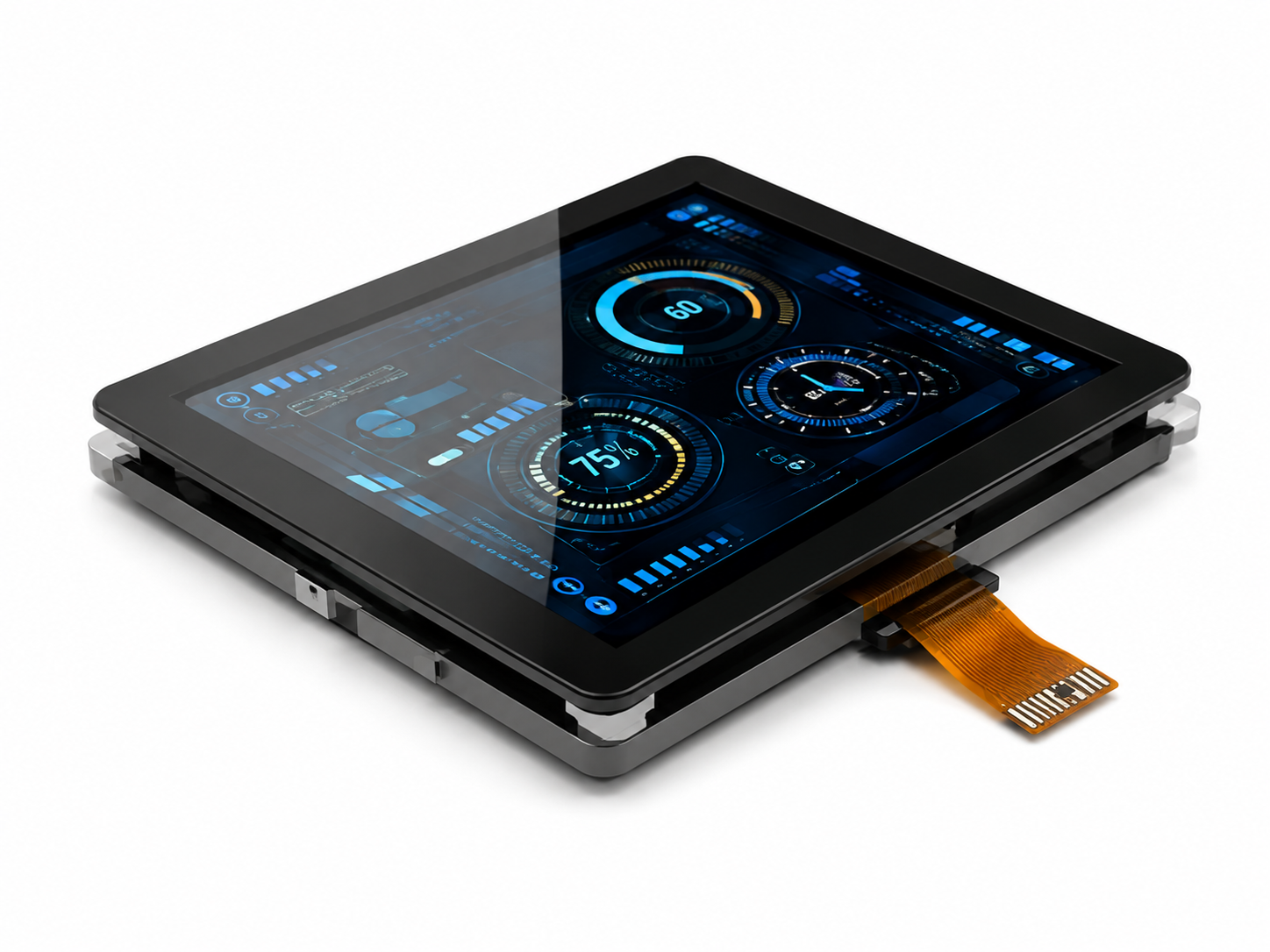 Integrated touch and display