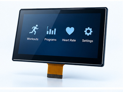 Touchscreen and capacitive touch interface