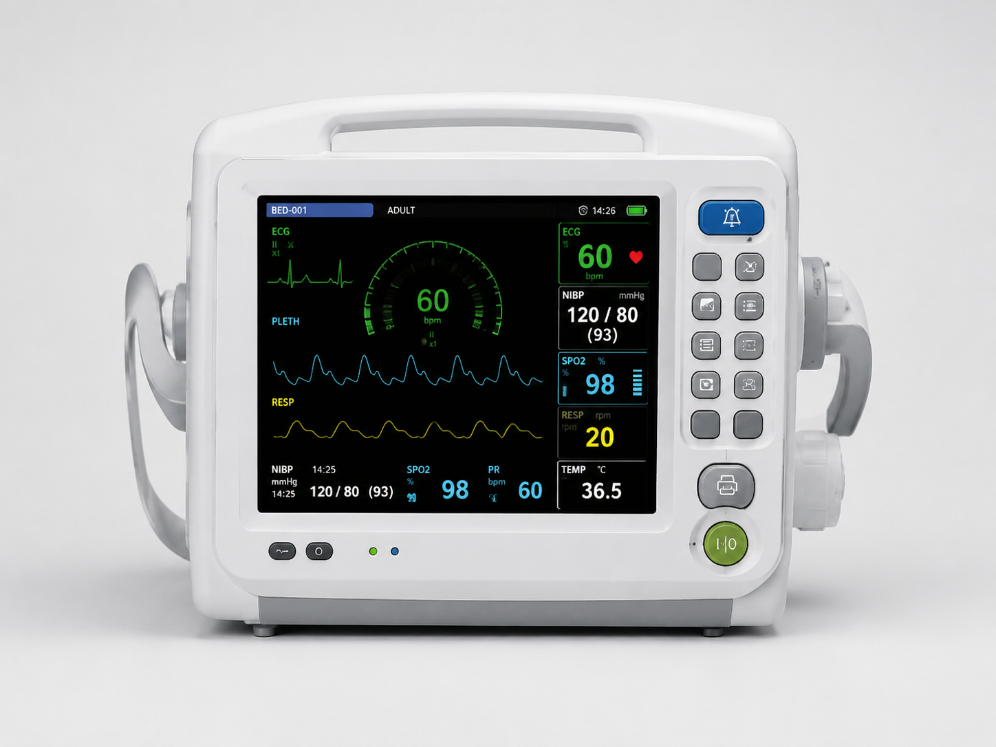 Medical monitoring equipment