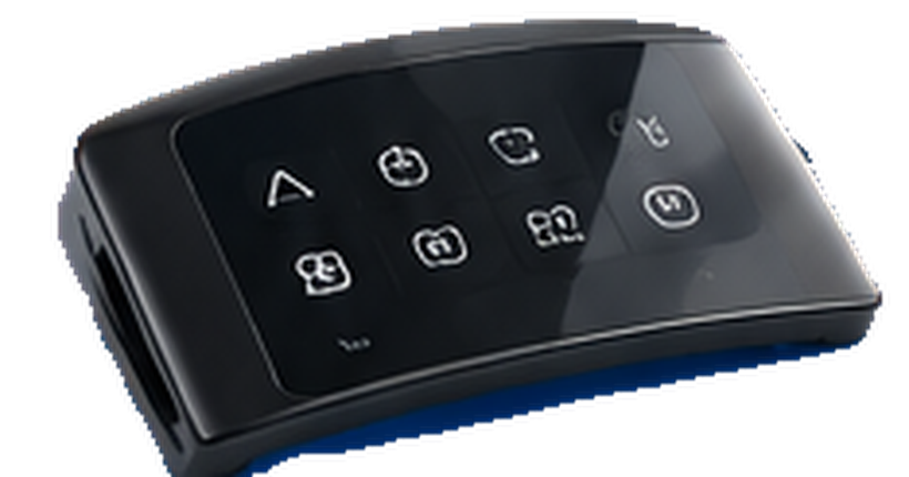 Decorated molded control panel