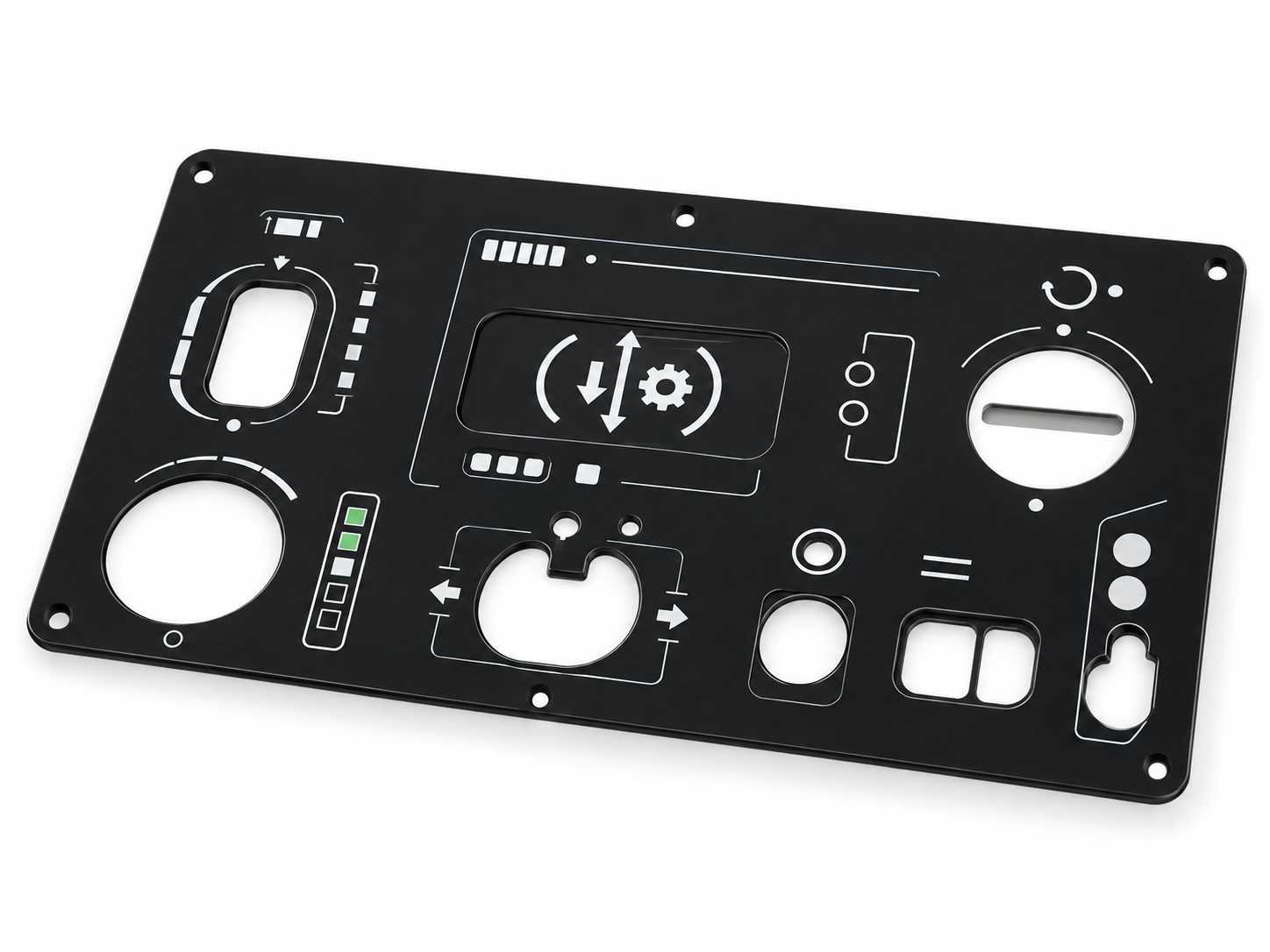 Industrial graphic overlay