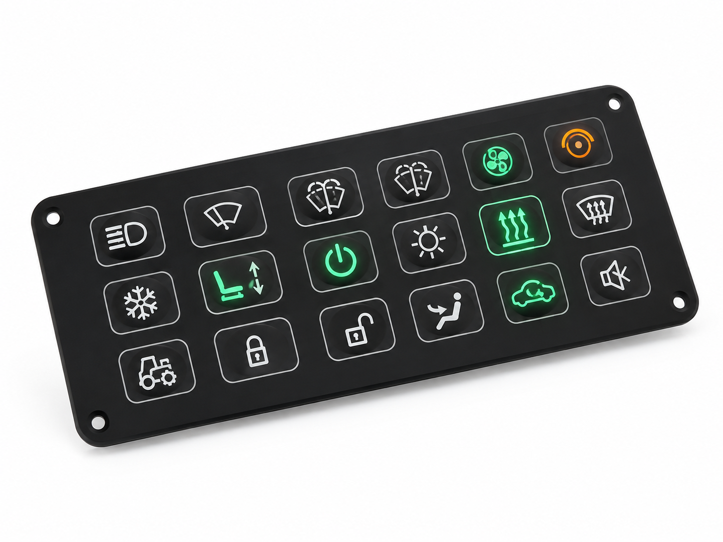 Industrial membrane switch