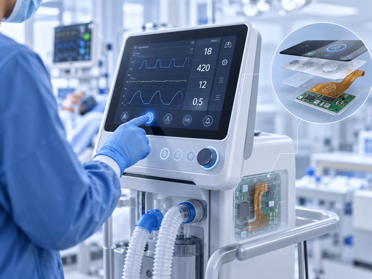 Clinician operating a medical infusion interface