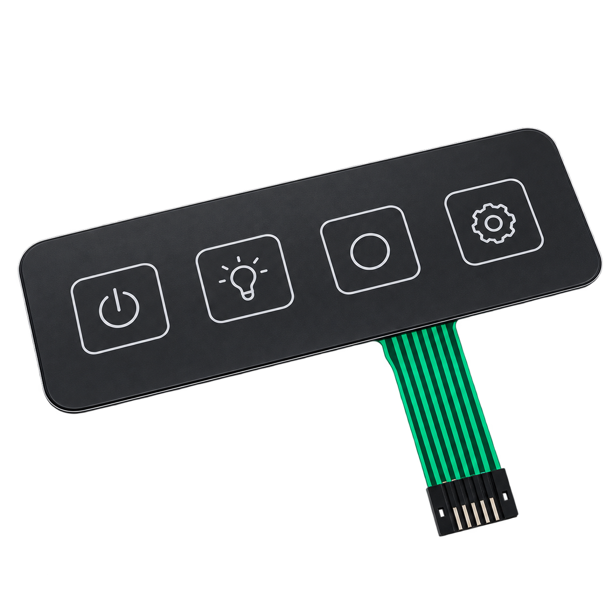 Medical membrane switch and overlay