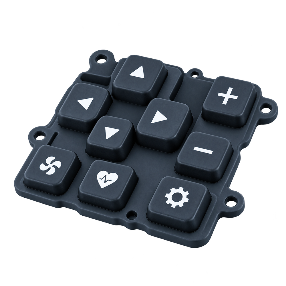 Silicone rubber keypad