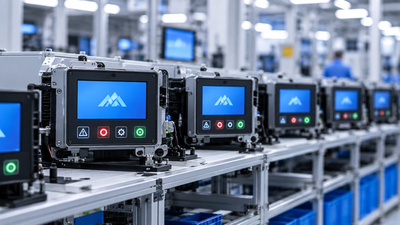 HMI final assembly and functional testing