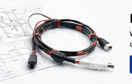 Cable assembly over engineering drawing